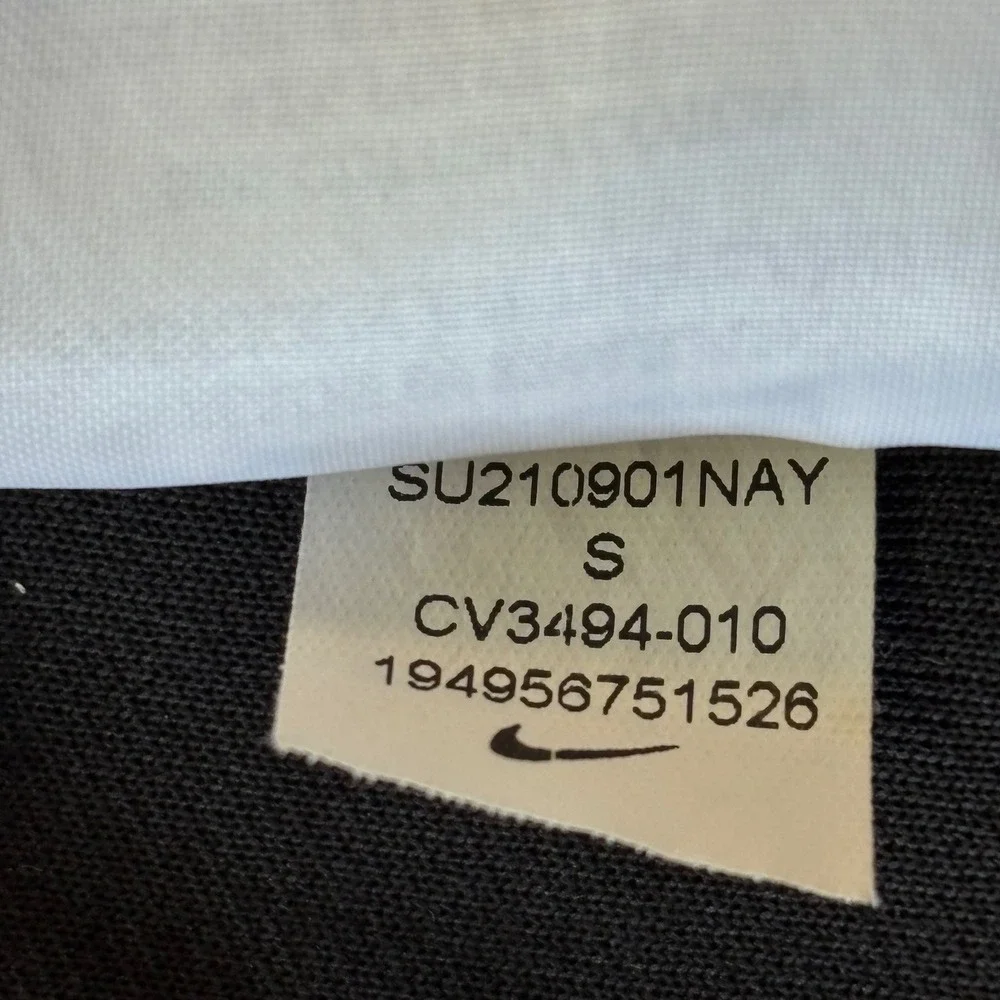 Nike Polo Shirt Mens M Black Grey Colorblock Dri-FIT Short Sleeve Golf Office‎